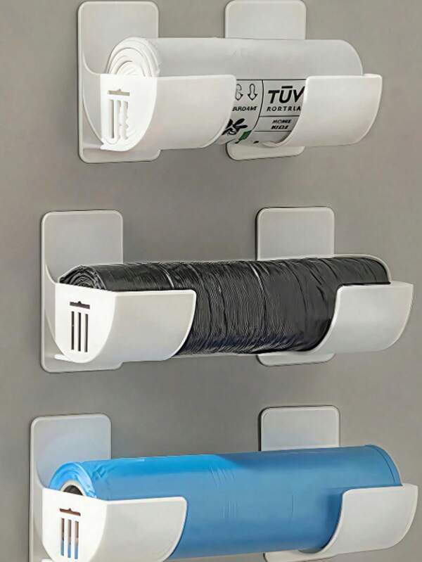 4/2 Non Perforated Garbage Bag Storage Racks, Adjustable Gap Kitchen Storage Racks, Suitable For Garbage Bags, Cling Film, Umbrellas, Rolling Pin Storage Racks, Cling Film Racks, Kitchen Racks, Sink Storage Racks, Closet Kitchen Organizers, Kitchen Storage And Organization, Kitchen Small Tools, Kitchen Storage Containers, Mother's Day, Gifts For Mothers