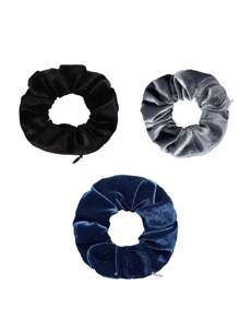 5 pezzi/3 pezzi/1 pezzo, Elastici per capelli neri creativi con strato nascosto, porta monete e chiavi, accessorio portatile con tasca segreta per chiavi, contanti, auricolari, articoli da viaggio, vacanze, ritorno a scuola, vacanze, estate, casa, regalo, festival