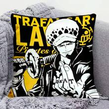 1PC One Piece Roronoa Zoro Surrounding Anime Pillow Creative Personalized Home Sofa Bedroom Car Backrest Ornaments Gift