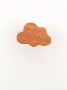 1pc Creative Cartoon Animal Shaped Wooden Cabinet Door/Drawer Pull Handle, Suitable For Various Cabinets, Wardrobes, Nightstands, Decorative Cabinets, Drawers, Cute Design Adds Fun To Cozy Rooms Baby Shower Family Decorations Gifts