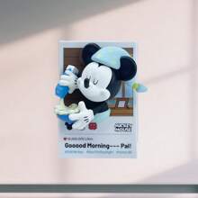 Miniso Disney Mickey Fun Life Series 3D Fridge Magnet Blind Box, Exquisitely Crafted Resin, Fun Life Scenes, Perfect For Kitchen Fridge Decoration (1PC Random Delivery)