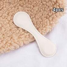 2件/4件可调节裤腿夹，磁扣无剪裁防拖拽设计，裤长可自由调节