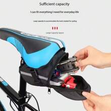 Fahrrad Gepäckträger Tasche, Sattelrohrtasche mit großer Kapazität, Zubehör Ausrüstung für Straßen- und Mountainbike