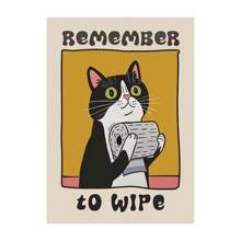 1 Stück / 3 Stücke Wandkunst Poster Optional Rahmen Vintage Tiere Retro Küche Leinwand Poster Katze Koch Kunst Druck Geschirr Wandkunst Bilder Schlafzimmer Küche Wohndekoration Geschenkideen, geeignet für Wohnzimmer Schlafzimmer Dekorationsbilder, geeignet für Wohn- und Studentenwände, Wohnzimmer und Bar Dekoration, Essbereich oder Bad Dekoration, Raumdekoration, hochwertig, Leinwandkunst für Innen-/Außenbereich, ohne Rahmen