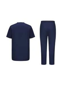 Dashiki African Men's Short Sleeve Printed 2 Pieces Suit Holiday Party Men's Casual Men's Suit