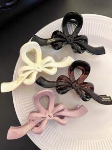 1pc Butterfly Clip, Large Size, High-End Feeling Hair Claw Suitable For Thick Hair, Autumn/Winter Hair Clips Hair Jaw Clip Hair Clamps Hair Clutch Hair Catcher Clip, Claw Clip Fall Hair Accessories For Women Bows For Vacation Outfits Woman