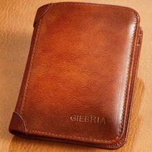 1pc Vintage Fashion Men's Wallet RFID Blocking Short Style Large Capacity Credit Card Holder Suitable For Men Young Professionals And Office Workers Great For Work Business Commute And School Wallet Mini Wallet Purse Wallet Men Wallet Leather Small Wallet RFID Wallet