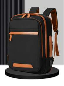 Myco Mochila de viaje para hombres, aprobada para equipaje de mano de 40L, con 3 cubos de embalaje, bolsa de viaje para fines de semana, universidad, oficina, regalos de Navidad, bolsa de viaje de invierno, bolsa escolar, mochila de vuelta al cole, de gran capacidad, impermeable, compartimento para portátil, diseño con correa de equipaje, ligera, portátil, para trabajadores de cuello blanco, perfecta para vuelta al cole, primer día de escuela, exterior, viajes, salidas