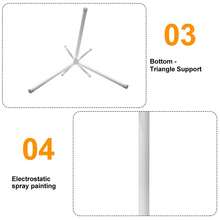 12 Hooks Coat Stand Coat Hat Jacket Umbrella Floor Standing Rack Clothes Hanger,  Simple Houseware Standing Coat And Hat Hanger Organizer Rack - White - View 8