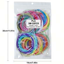 10 filaments PLA de 3D Pen de 1,75 mm lumineux, mesurant 5 m chacun, soit un total de 50 m, kit d'échantillons PLA de 3D Pen, couleurs aléatoires, 1 stylo de soudure 3D, stylo d'impression 3D, stylo multifonction, stylo de graffiti 3D, outil créatif DIY à chargement rapide de type C, adapté pour les étudiants avec écran LCD, comprenant 10 m de filament PLA, cadeau d'anniversaire (couleur du fil aléatoire, certains styles/positions/couleurs aléatoires) (Remarque : pas de chargeur USB)