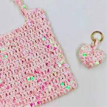 Ice Silk Thread Feature Shiny Sequin Beads Thread Yarn Hair Special Price DIY Hand-Knitting Yarn Fine Line