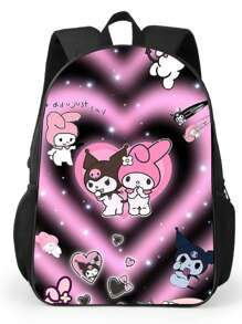 Sanrio Zaino Kuromi Sanrio, zaino per studenti, forniture scolastiche, ritorno a scuola