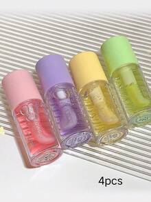 PAORPEVM 1/2/4支装 3.2毫升 保湿亮泽唇油，浆果色调，滋养双唇，淡化唇纹，适合所有肤质，打造光泽妆容，令双唇柔软光滑。 - 彩色 - 查看 17