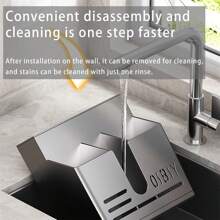 Kitchen Knife Block Utensil Holder Modern Utensil Hanger Organizer With Detachable Tray For Home