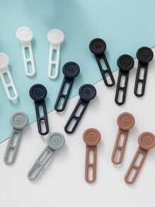 10mm-15-18mm Rubber Pants Waistband Extender Button Extension Adjustable For Clothes,Jeans Metal Elastic Waistband, Plastic Metal Elastic Adjustable Extenders, Instant Pants Waist Extenders, Seamless Clothing Accessories For Men And Women,Universal Invisible Waist Belt Extender