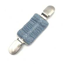 Broche elástico multifuncional de moda para mujer, faja para vestido, pinza para bufanda, pinza retro para cuello de cárdigan, pinza para tirantes de espalda, pinza para chal, accesorio de vestir - pasador, dije para bolso, para la escuela