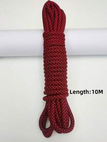 1 Roll 5m/10m 4mm Multicolor Polyester Rope For Holiday Decoration, Handmade Crafts, Gift Wrapping, Binding, Games - Multicolor - View 13