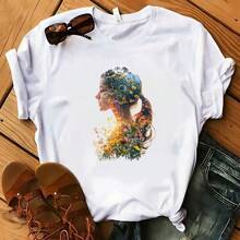 1/2/3PCS Double Explosion Landscape Printed Iron-On Patches, Hot Stamping Fashion Bestselling Items, Suitable For Clothing, Bags, Hats, Pillows And Other Accessories