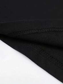 Double Sided Printed (220 Cotton T-Shirt)  Y2k Style Cross Pattern And Letters Double-Sided Printed Men's Casual Soft 100% Cotton All Inclusive Round Neck Short Sleeved T-Shirt