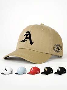 1 chiếc Mũ bóng chày thêu NY, Mũ thường ngày chống nắng có thể điều chỉnh ngoài trời, Thích hợp cho mùa xuân, mùa thu, du lịch, bãi biển, dành cho nam và nữ, Phong cách Y2K - mũ bóng chày - Xem 15