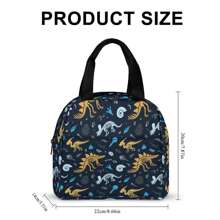 Lunch Bag For Kids Insulated Reusable Lunch Box Dinosaur Lunch Tote Bag For Boys Girls School Men Women Office Picnic School Supplies,Back To School