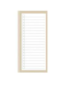 1 paquete de blocs de notas magnéticos para refrigerador, bloc de notas magnético para lista de la compra, 50 hojas por bloc para lista de tareas, lista de compras, útiles escolares, vuelta al colegio