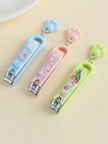 Macron Colour Mini Nail Clippers Home Cat Claw Nail Clippers Cartoon Creative Men And Women Manicure Nail Trimming Nail Clippers