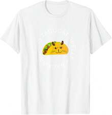 1 Pack Men's T-Shirt Tacocat deletreada al revés es Tacocat Tacos Cat Camiseta de hombre - Blanco - Ver 1