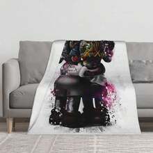 Kawss Kawaii Kaw  Blanket Flannel Blanket, Super Comfortable Winter Warm Blanket Summer Air Conditioning Blanket, Soft And Light Bed Sofa Decoration, Not Easy To Shed, Machine Washable