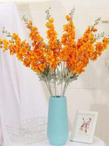 1pc Artificial Blue Babysbreath Flower, Party, Holiday, Wedding Home Decor Fake Flower
