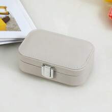 Portable Jewelry Box, High-Grade Exquisite Small Hand Jewelry Bag, Earrings, Necklace, Stud Earrings, Gold Jewelry Storage Box Summer For Women Storage Organizer Gift Wedding
