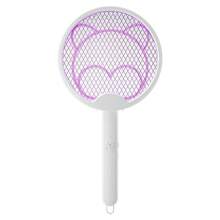 1pc USB Rechargeable Foldable Electric Mosquito Killer Fly Swatter Trap 4 IN 1 Mosquito Killer Lamp Fly Insect Zapper For Home