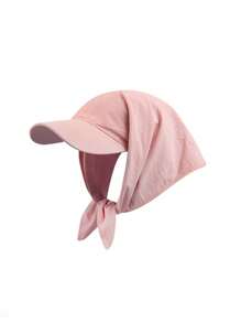 1 pieza Unisex Visera con estampado de patrón de frutas, pañuelo tipo brighter de colores, versátil para protección solar del cuello para deportes al aire libre como escalada, ciclismo, uso casual, playa, uso diario