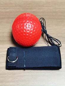 Adjustable Headband Boxing Reflex Ball & Red Soft Light Ball - Improve Men's Speed And Hand-Eye Coordination, Boxing Equipment - Multicolor - View 2