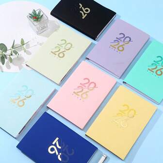2026 Planner Notebook, A5 Weekly Planner, 365 Days Calendar Notebook, Office Business Notepad School Supplies, Back To School