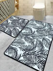 CHILAI HOME - 地毯两件套 - 60*100&50*60 - 土耳其制造 - 巧克力棕 - 查看 2