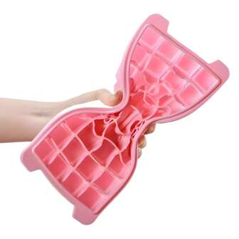 1pc 36 Cavity Silicone Ice Cube Tray With Lid, Square Soft Bottom Ice Maker Mold For Homemade Ice Cubes