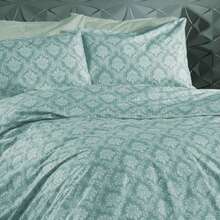 [Hergestellt in der Türkei] Weicher Baumwoll-Mix 3/4 Stücke Bettwäsche-Set | 160*220 / 220*240 Bettbezug + 180*240 / 240*260 Spannbettlaken + 50*70 Kissenbezug(e) | Minimalistisches & gemütliches Design