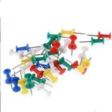 Colored Push Pins | Heads Come In An Assortment Of Colors For Eye-Catching Appeal | Pins & Tacks|School And Office Supplies | Pushpins | Thumb Tacks