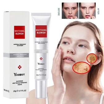 Youbuy 20g 烟酰胺祛斑祛斑霜，维生素 E 亮白保湿霜，滋养肌肤，改善暗沉