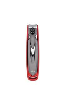 1pc Hollow Stainless Steel Nail Clipper With Anti-Splash Function And Nail Debris Collection Design, Available In 3 Sizes And Colors, Home Manicure Tool