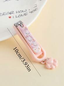 Macron Colour Mini Nail Clippers Home Cat Claw Nail Clippers Cartoon Creative Men And Women Manicure Nail Trimming Nail Clippers