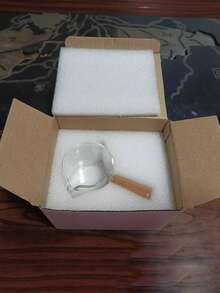 多功能奶杯套装（含木柄、酱汁碟、迷你沙拉碗、带柄咖啡伴侣壶、耐热玻璃奶壶、下午茶果酱杯碟） - 彩色 - 查看 6