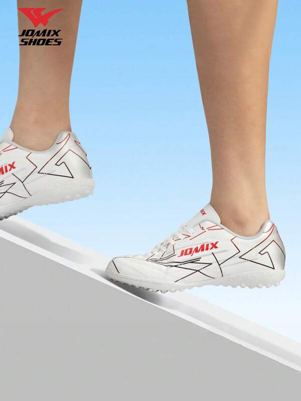 JOMIX Clous de football pour femmes Clous de football pour adultes durables, légers et imperméables avec trous de chaussures réglables Chaussures de football pour femmes avec crampons ronds