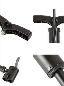 1 件便携式气泵带球针高压气泵，多功能气球和自行车气泵，适用于篮球、足球