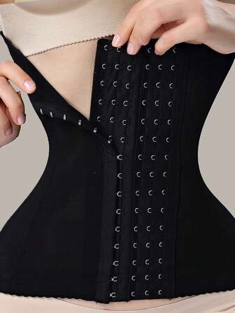 Dammidjetränare mot belastning, midjeträningsverktyg, midjeformare för träning, mage efter förlossningen smal passform dragkedja och knapp dubbelförstärkt kontrolltrosa, midjebandage, formande träningsmidjebälte lämplig för träning hemma, sport och promenader