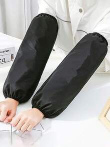 1件式可客製化中性短腰圍服務制服圍裙，5個口袋，黑色，適合髮型師、美容院、美容師、美容學校、理髮師等，適用於廚房、飯店、餐廳、烹飪、烘焙與主廚使用，可客製化文字或Logo，Home Harmony - 彩色 - 查看 7