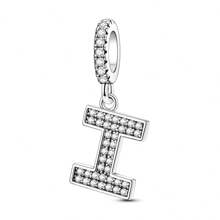 1pc Silvery Letters Charms 26 Alphabets Characters Letter Pendant Charm Fit Bracelet Necklace DIY Jewelry Making Beads Fine Women Jewelry Perfect For Women Girl Family Friend Gift