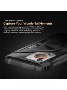 Blackview Oscal MARINE 1 Smartphone Globale Version 4GB+128GB Unisoc Tiger T615 Prozessor 6,56" 90Hz Display 5100mAh Akku Gemini KI 2.0 robustes Handy