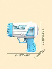 夏季电动泡泡机儿童手持泡泡枪玩具户外吹泡泡道具（不含电池和泡泡液）